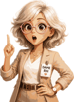 Gisèle, spécialiste RH, lève le doigt