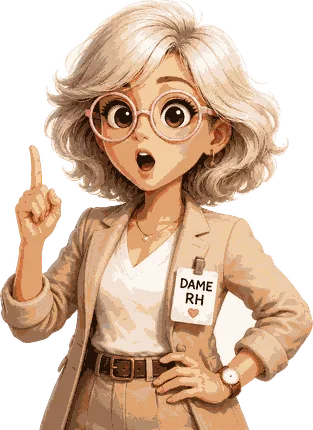 Gisèle, spécialiste RH, lève le doigt