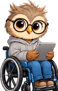 un collègue en fauteuil roulant