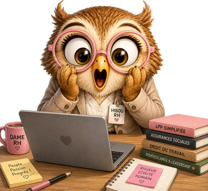 Le hibou RH découvre l'effet d'un retrait sur la couverture risque