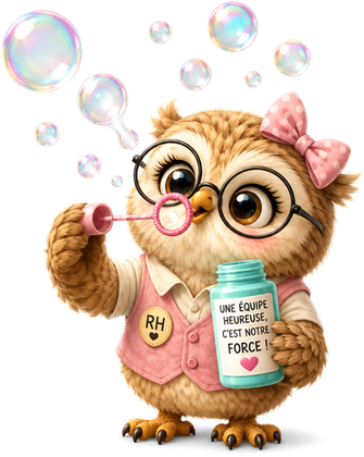 La Petite RH souffle des bulles