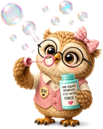La Petite RH souffle des bulles