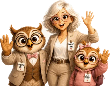 Le trio de TransparenceRH salue